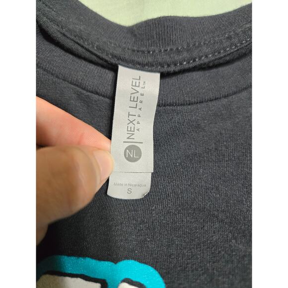 Next level small men's black graphic tee - Picture 4 of 7